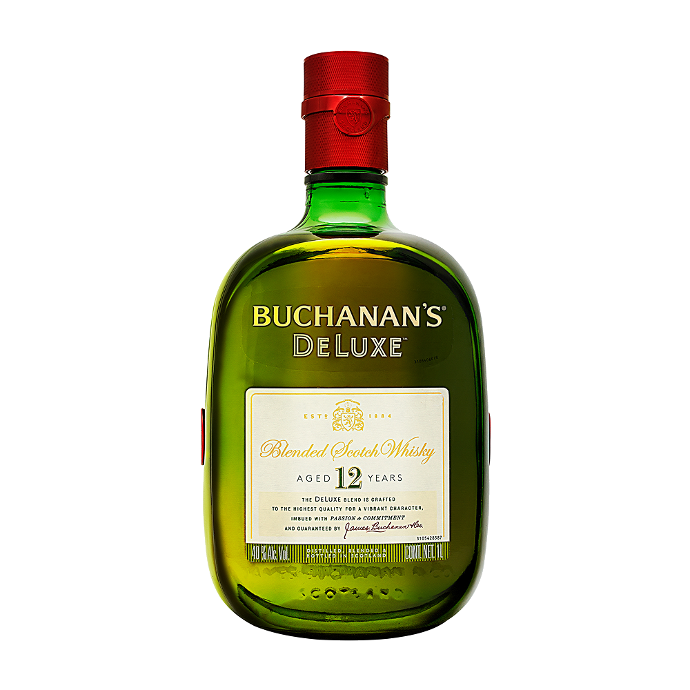 Botella original de Buchanan’s Deluxe 12