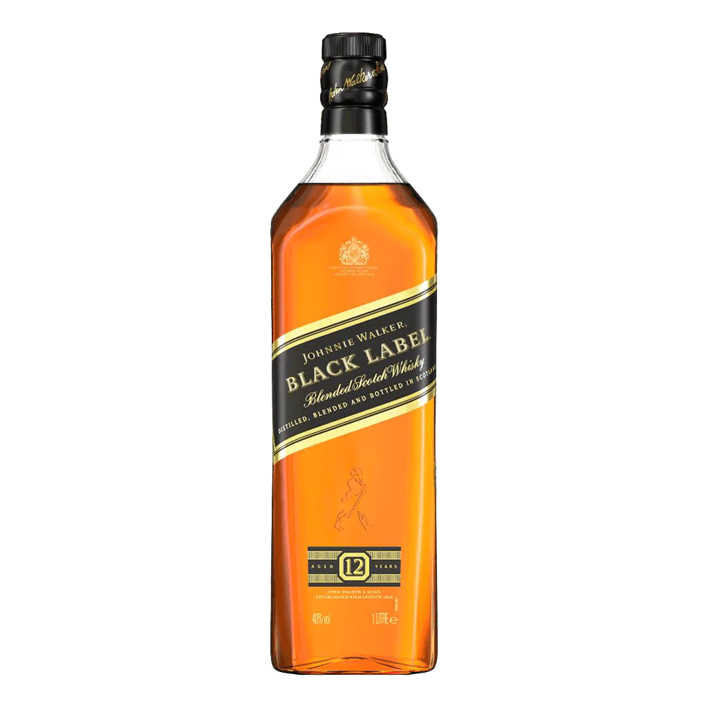 Botella original de Johnnie Walker Black Label